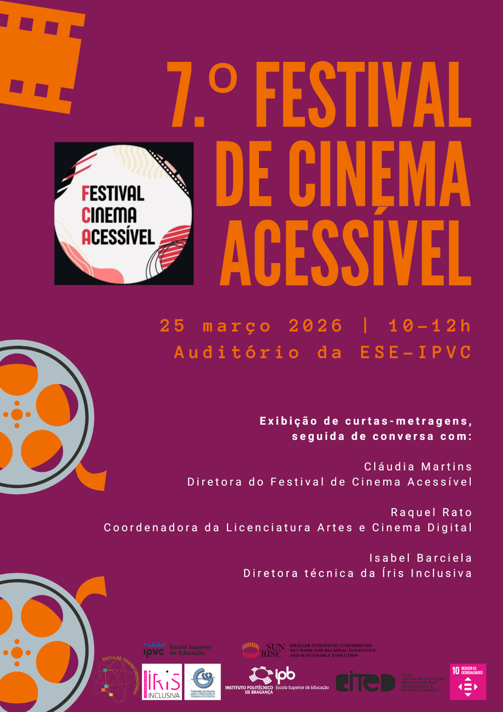 Leia mais sobre Extensão da 7.ª Edição do Festival de Cinema Acessível